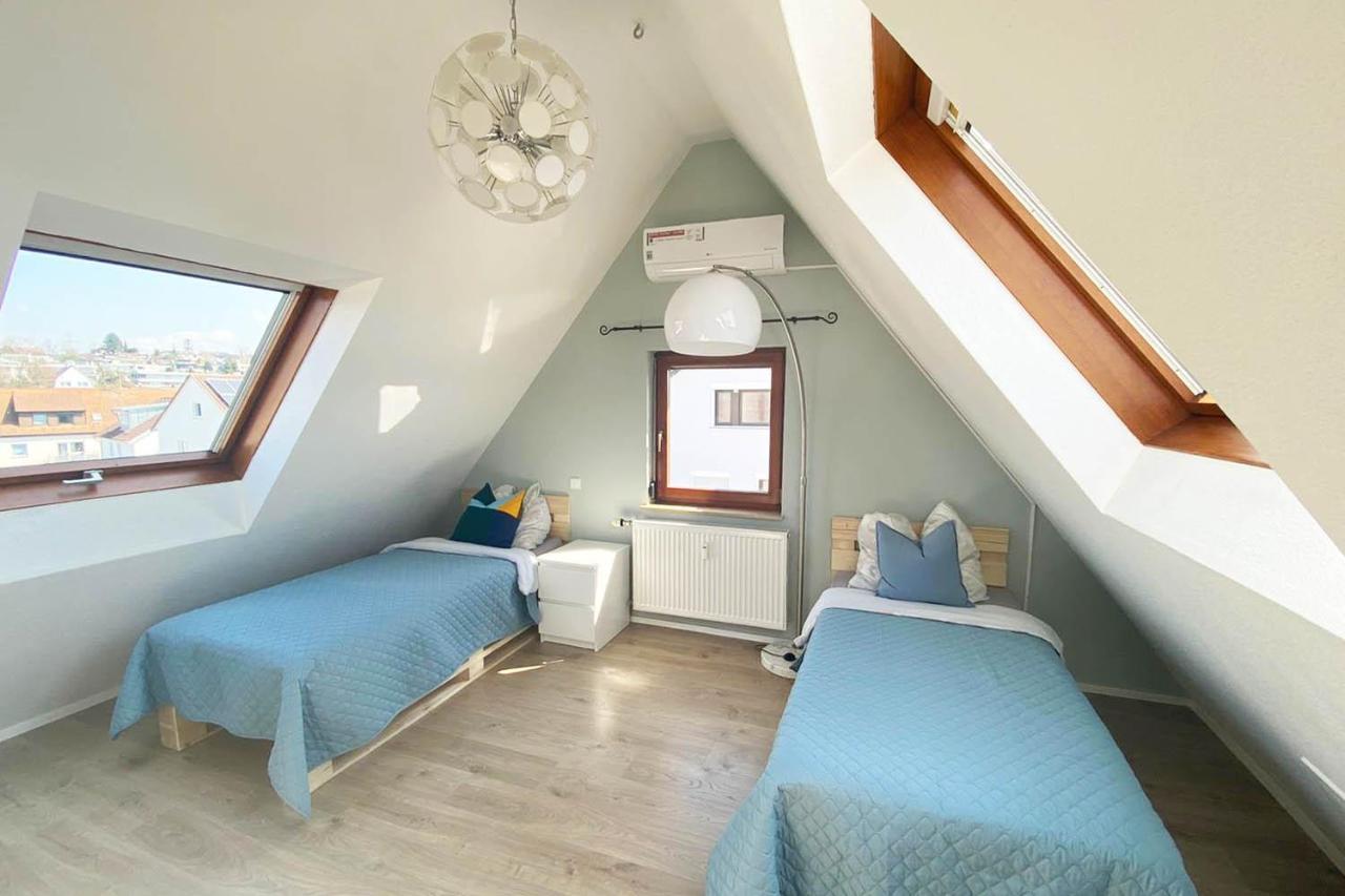 Gemütliche 2 Zimmerwohnung mit TV und WLAN Wendlingen am Neckar Exterior foto